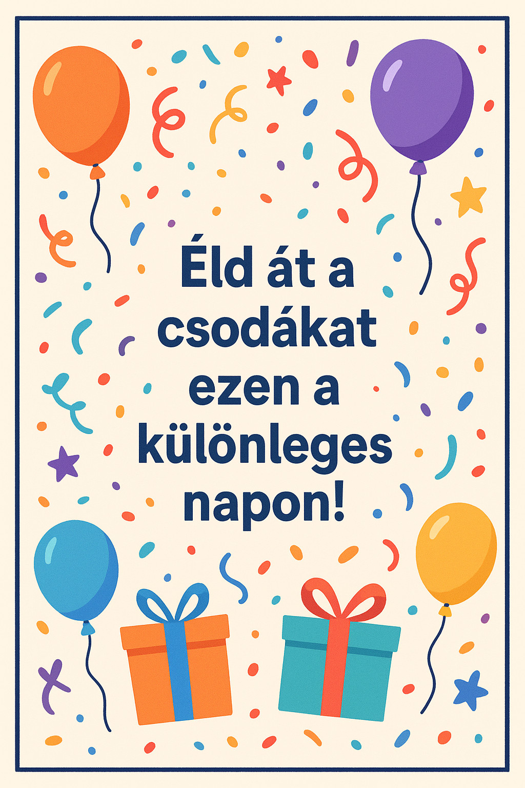 Születésnapi Ünneplés