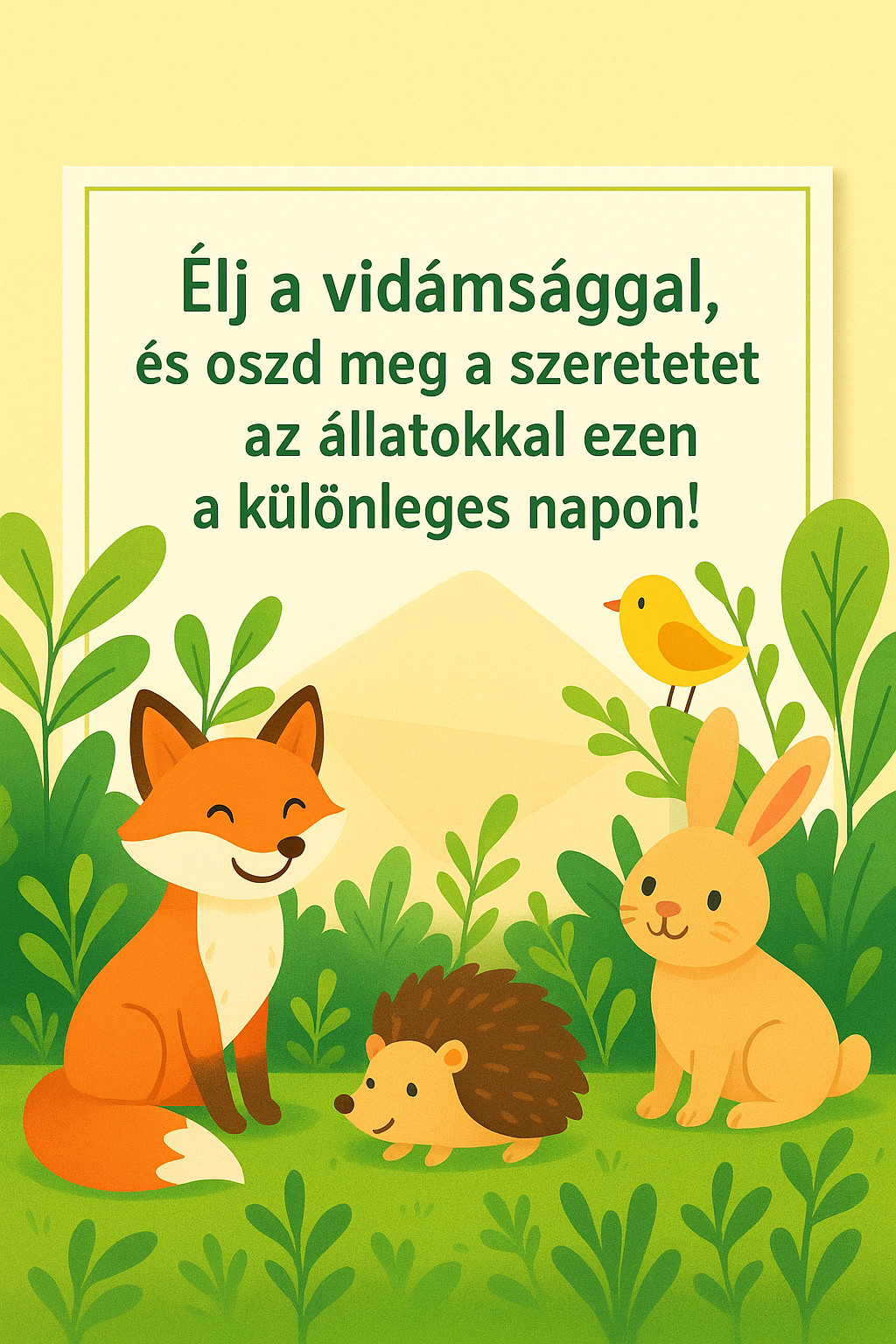 Állatok Világnapja Öröme