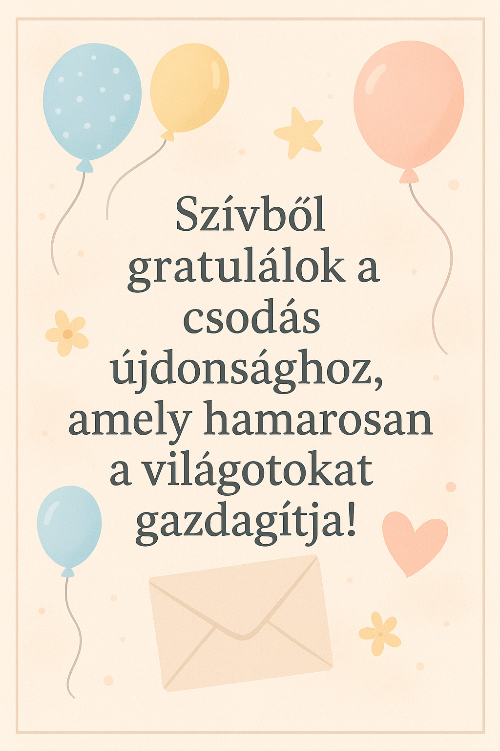 Bájos Babaváró Kártya