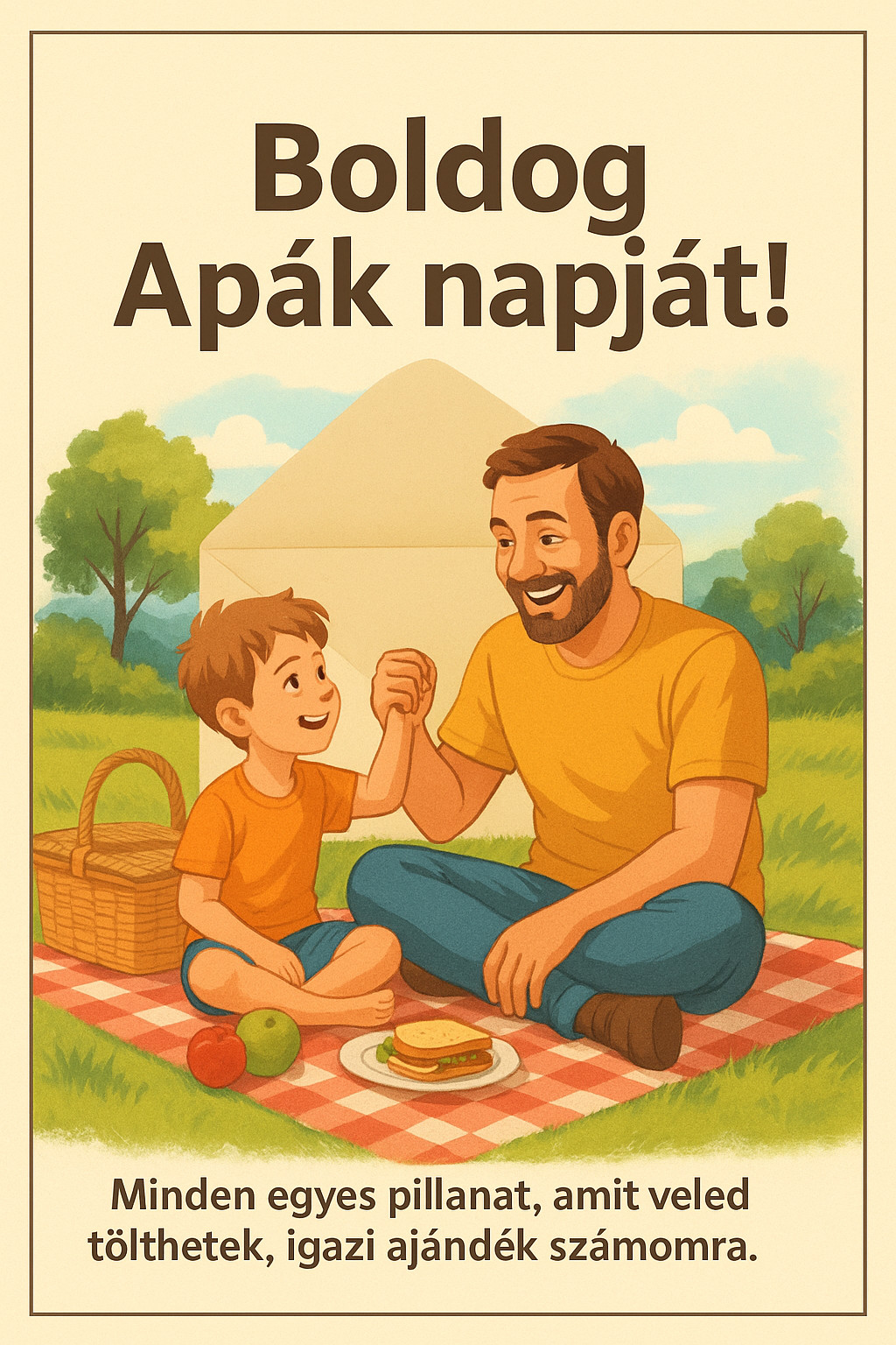 Apák napja köszöntő