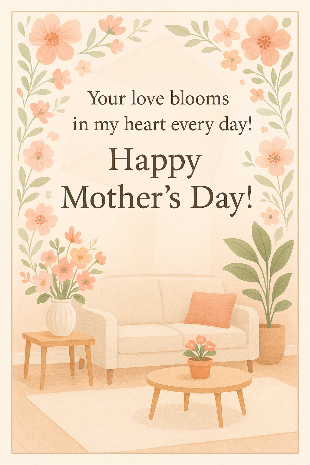 Greeting card preview