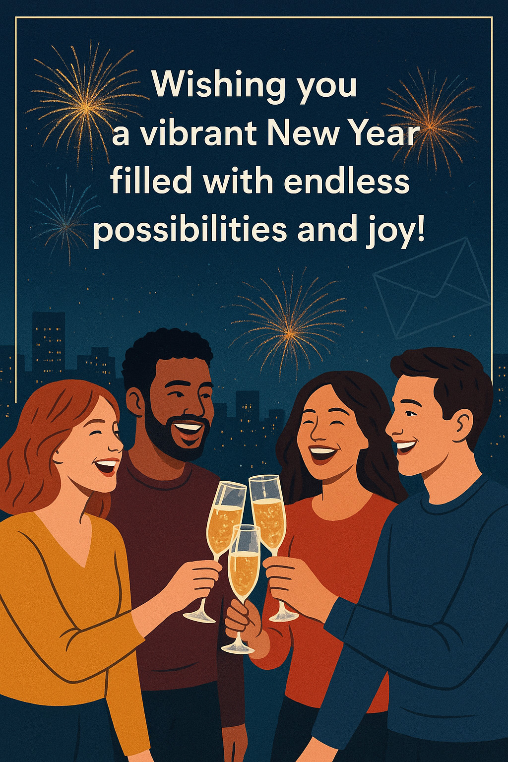 Greeting card preview