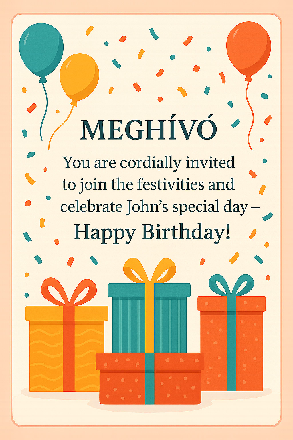 Greeting card preview