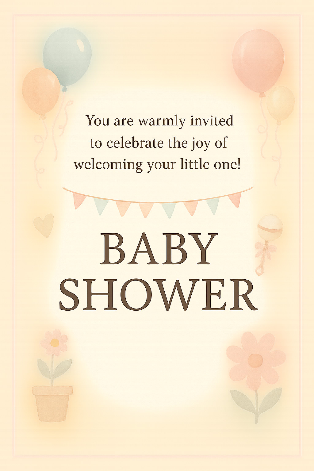 Greeting card preview