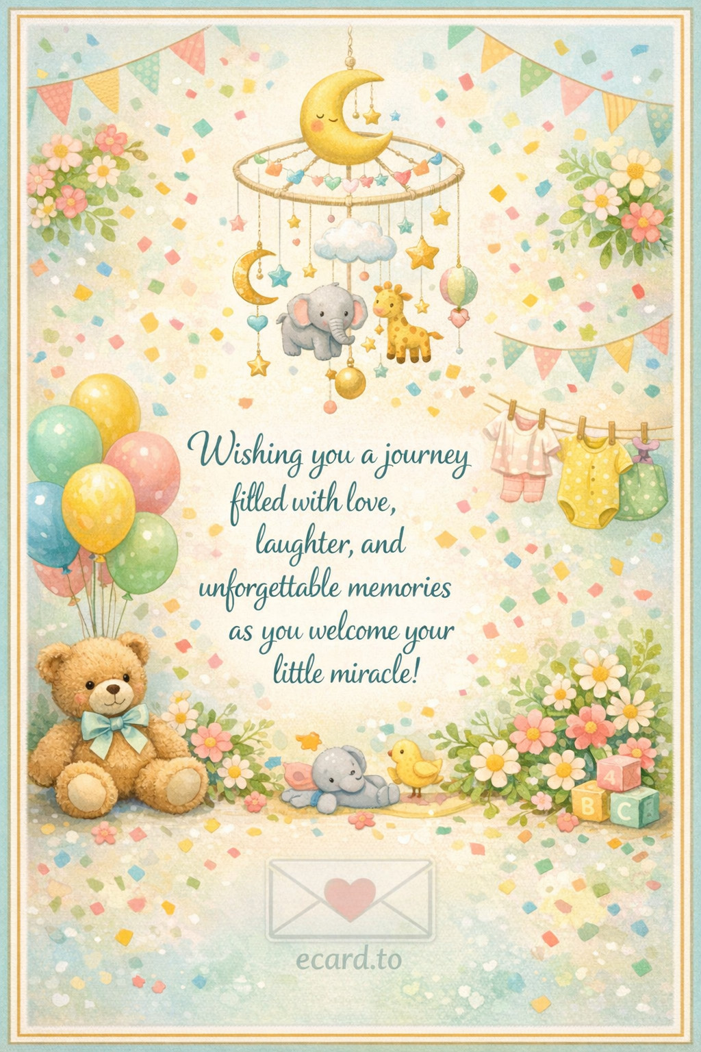 Greeting card preview