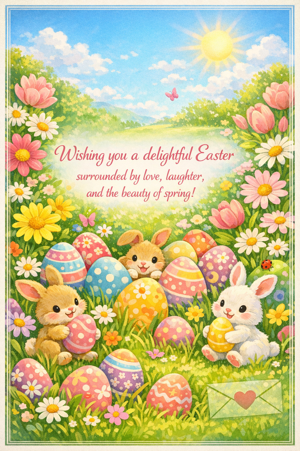 Greeting card preview