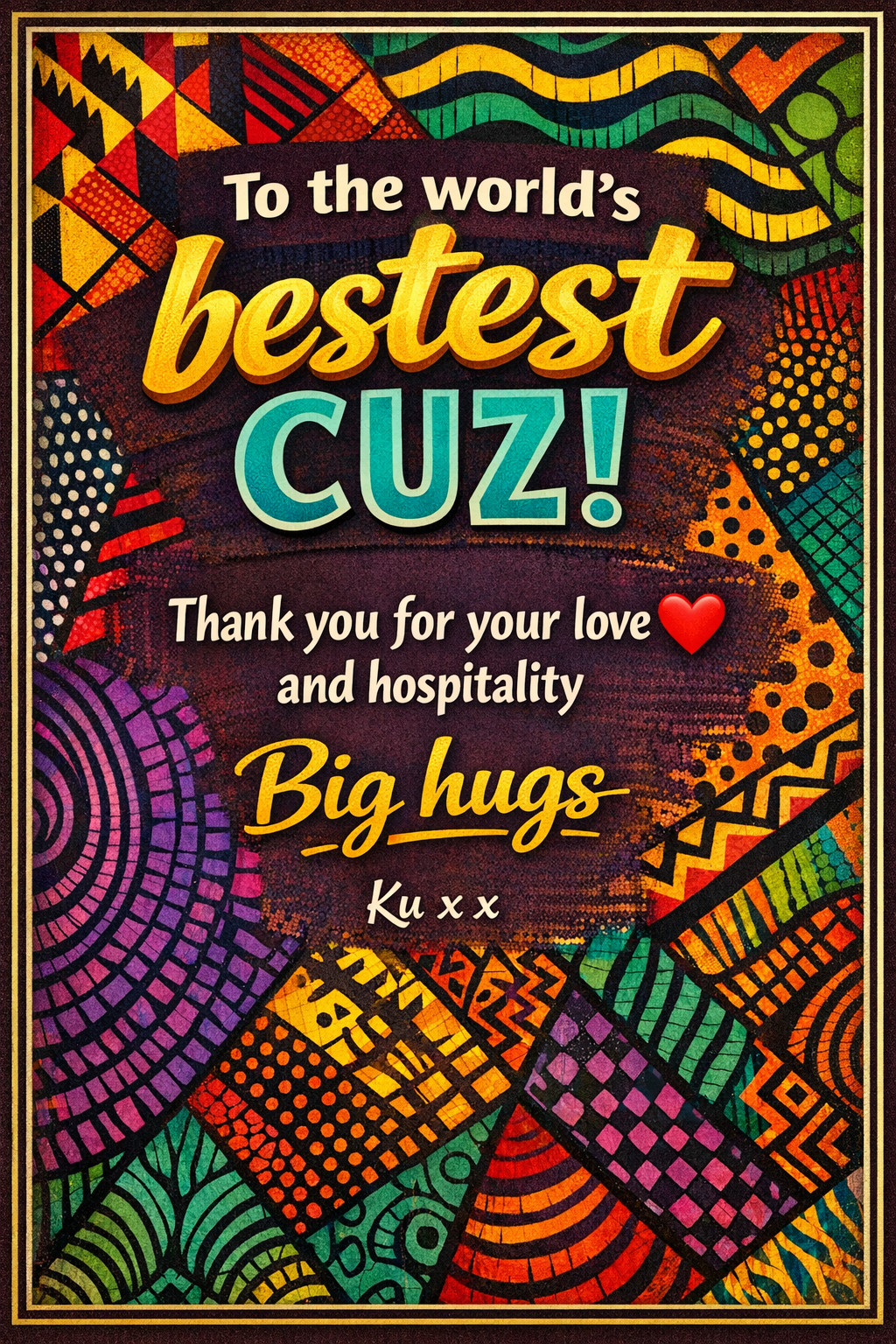 Greeting card preview