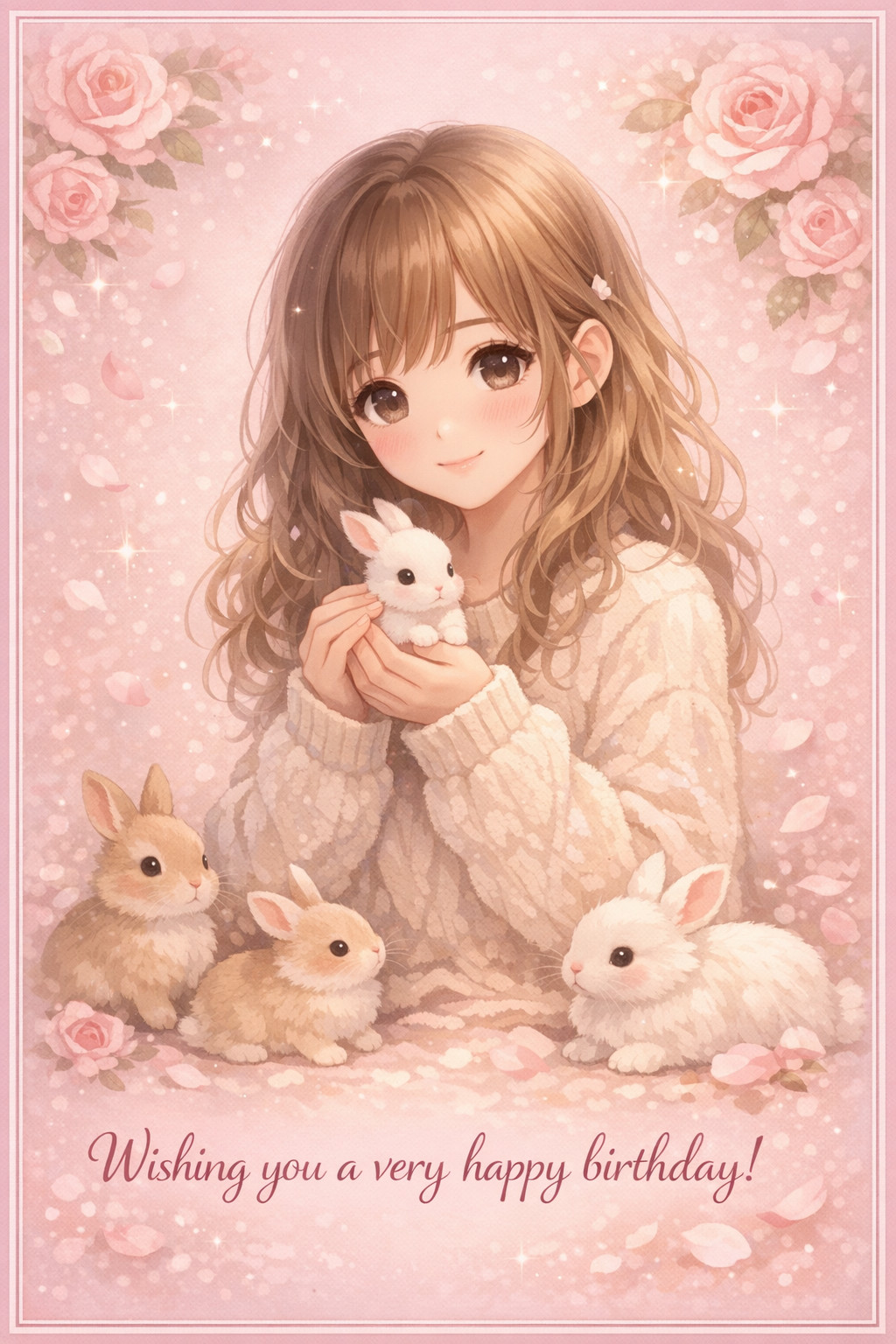 Greeting card preview