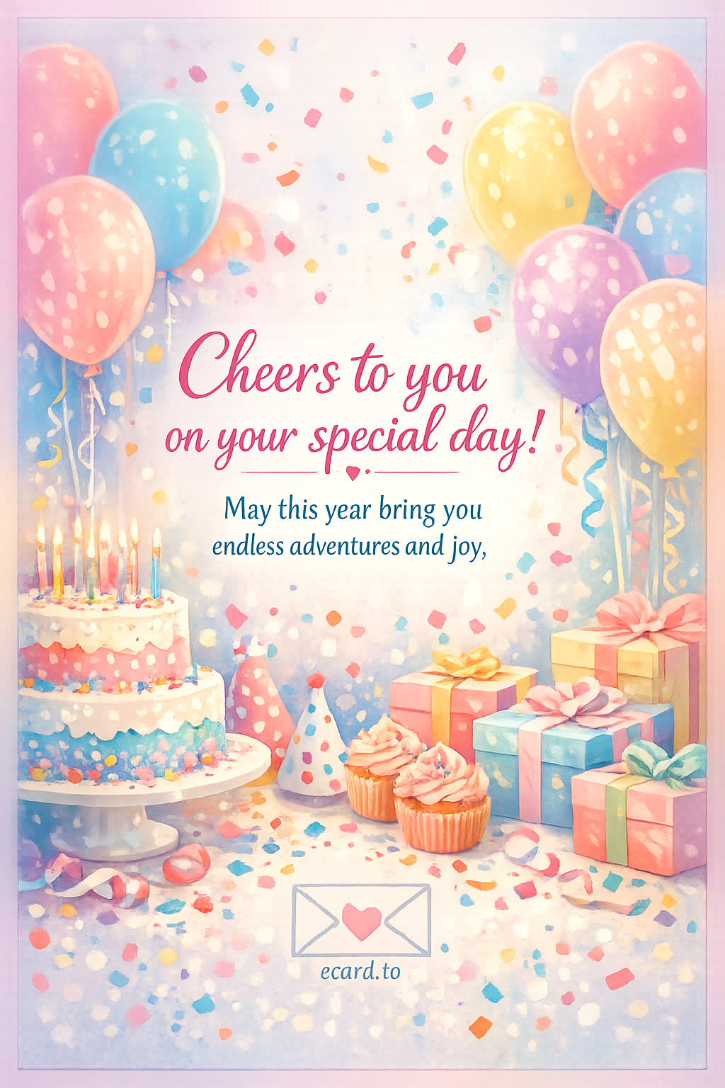 Greeting card preview