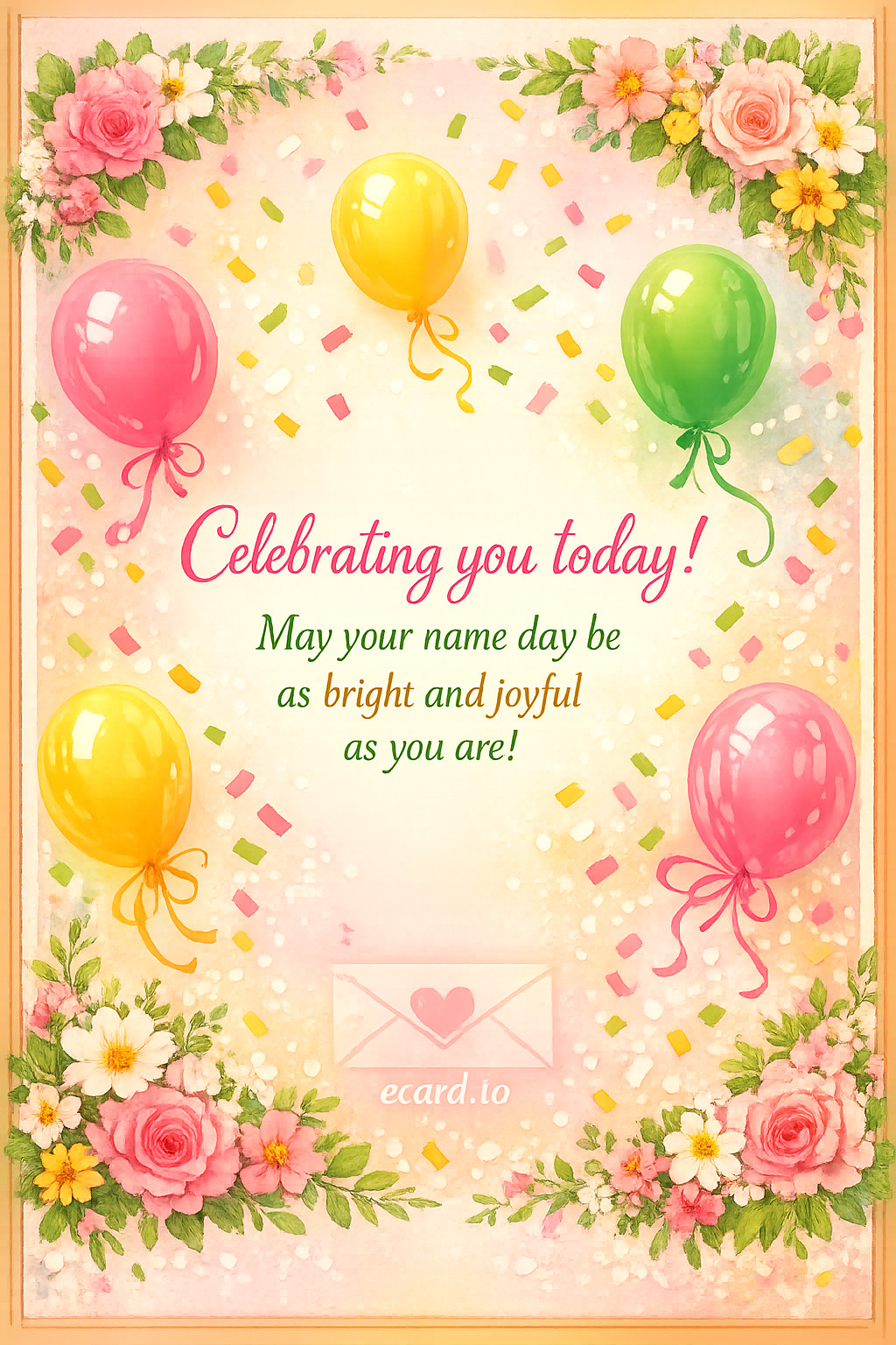 Greeting card preview