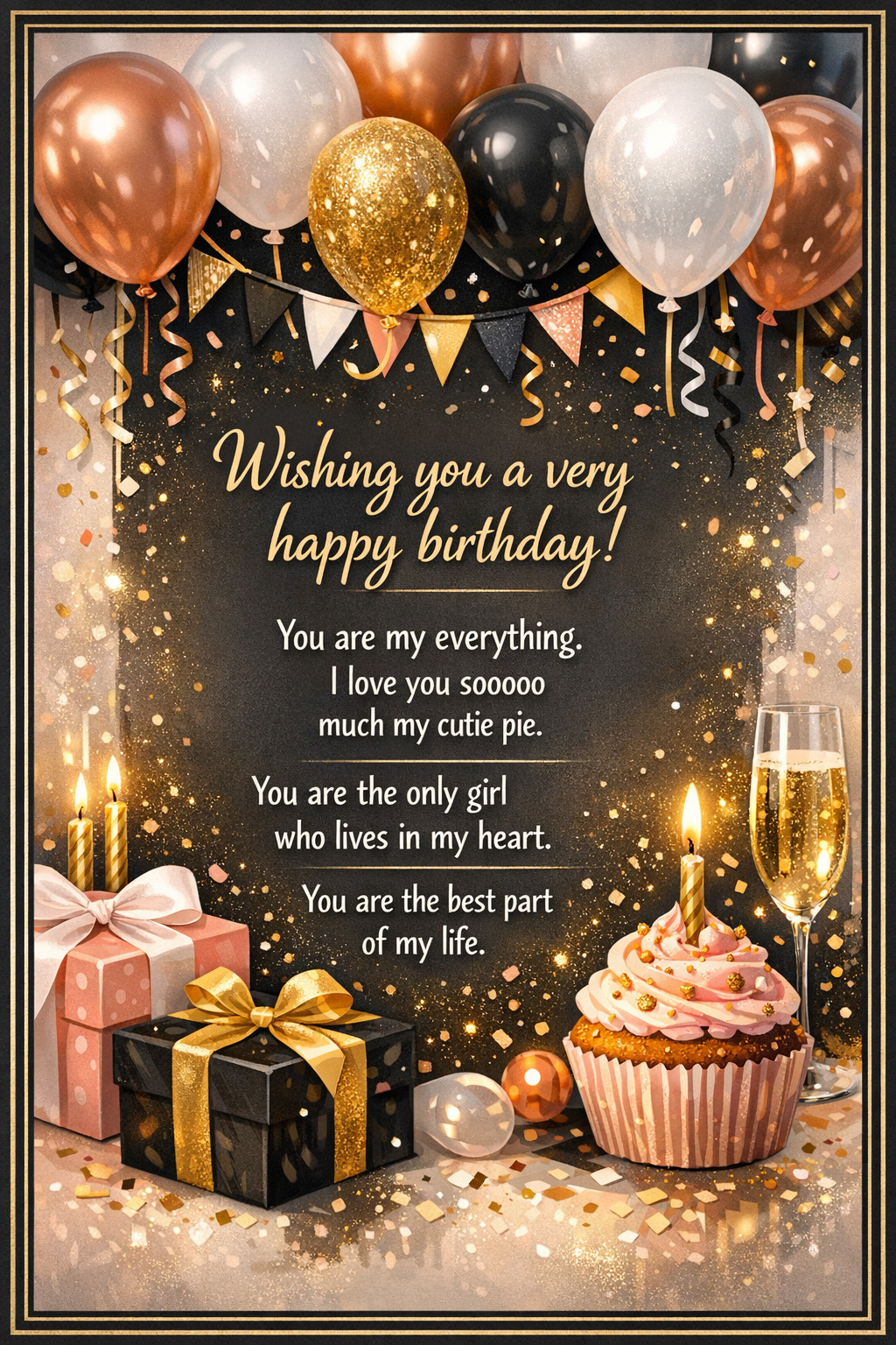 Greeting card preview