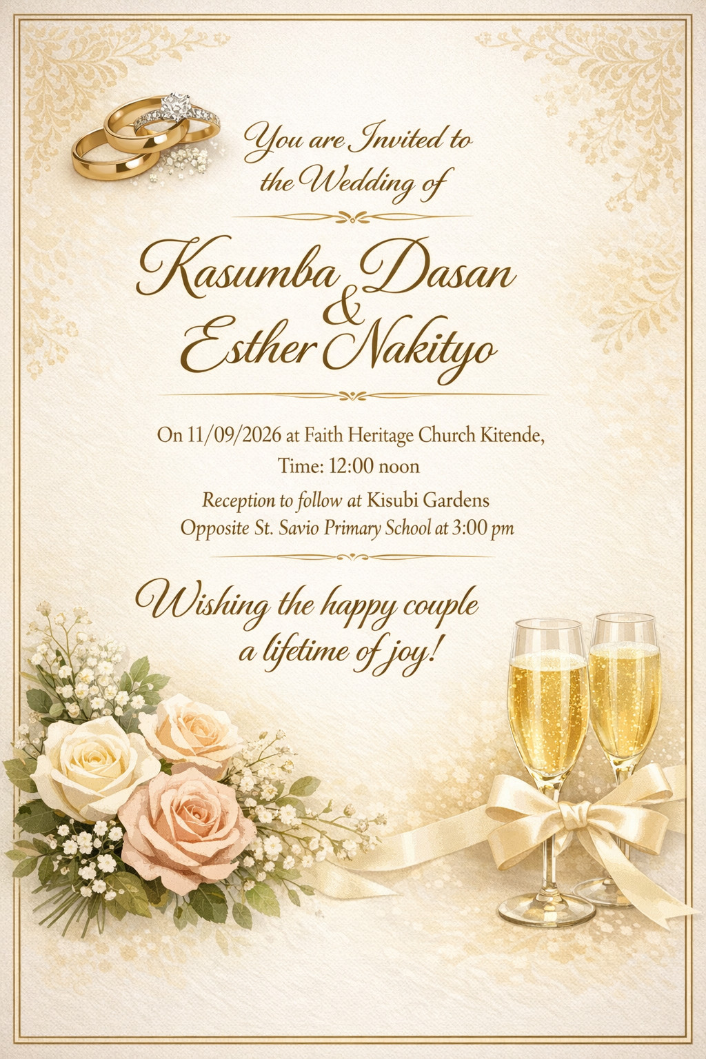 Greeting card preview