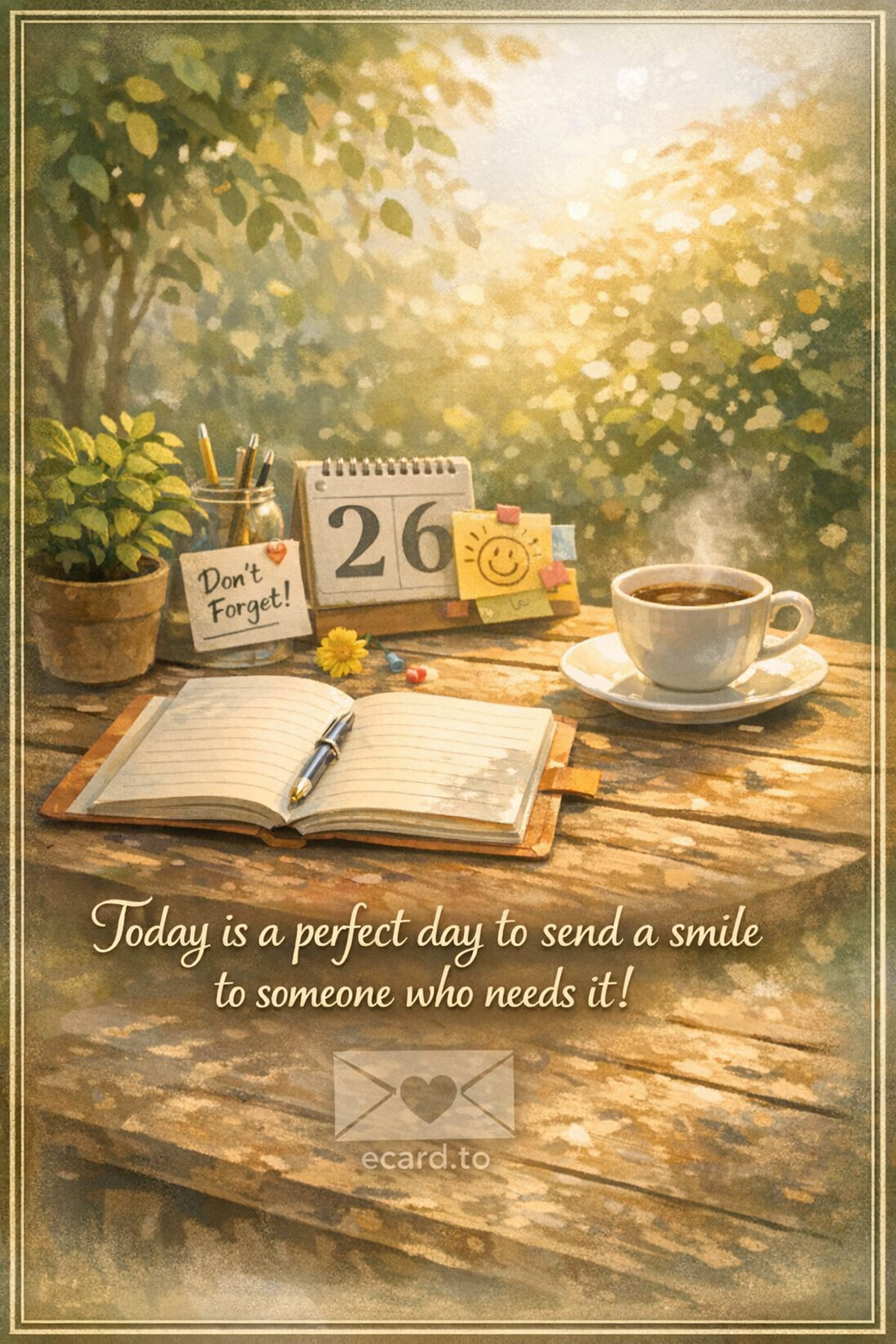 Greeting card preview
