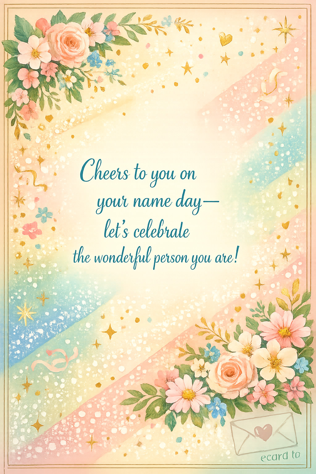 Greeting card preview
