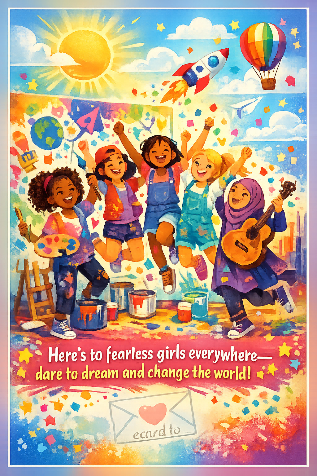 Greeting card preview