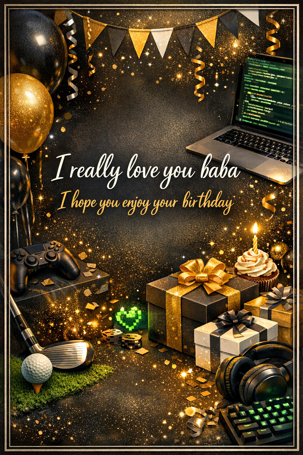 Greeting card preview